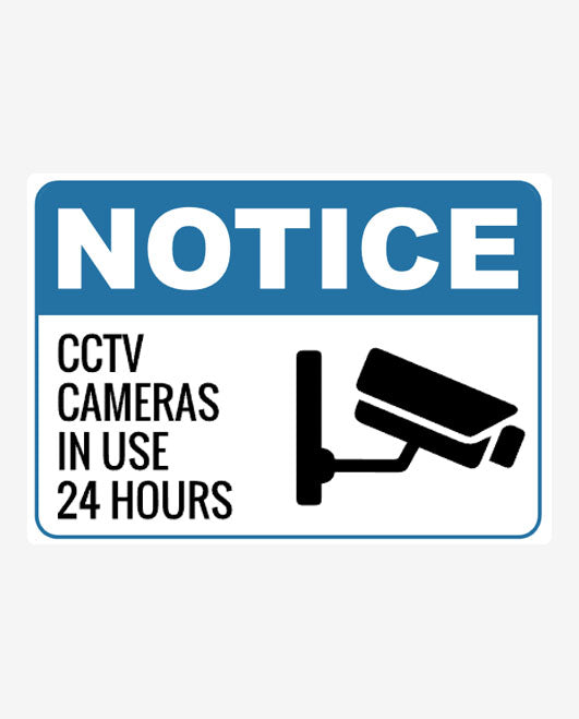 CCTV Notice Sign