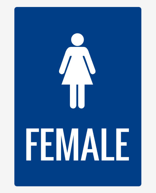 Female Toilet Sign