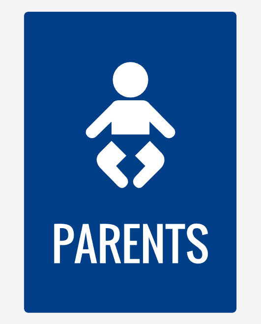 parent room toilet sign