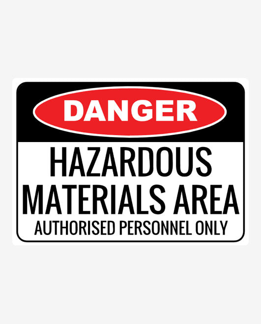 Hazard Danger Sign