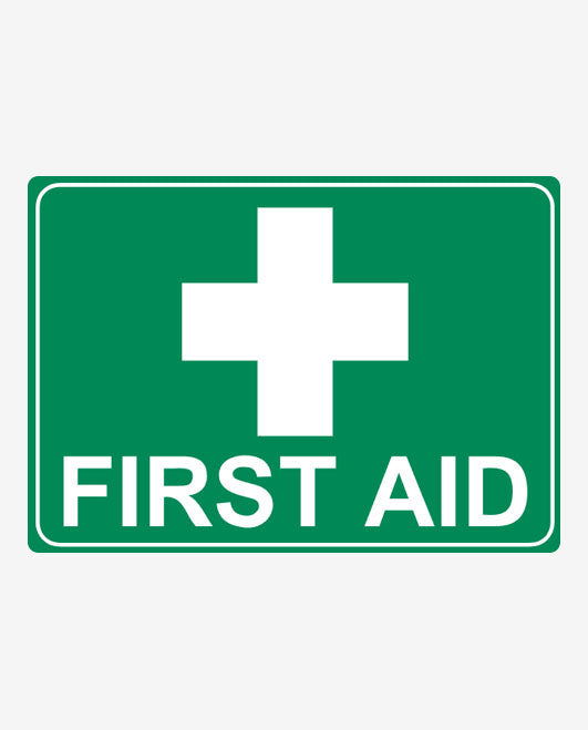 Landscape First Aid Sign