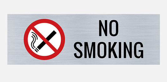 No Smoking Building Sign