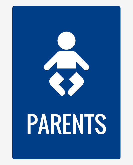 Parents Room Toilet Sign