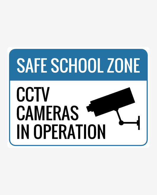 Safe School Landscape Sign