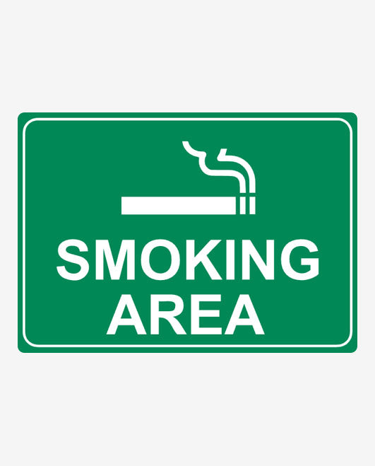 Smoking Area Sign