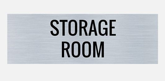 Storage Room Indoor Building Sign